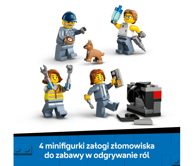 LEGO City 60472 Złomowisko z samochodami - 1284123 - zdjęcie 8